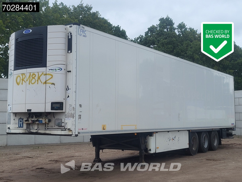 Schmitz Cargobull SCB*S3B 3 axles Doppelstock Doppelverdampfer Blumenbreit Palettenkasten - Semi-reboque frigorífico: foto 1 Schmitz Cargobull SCB*S3B 3 axles Doppelstock Doppelverdampfer Blumenbreit Palettenkasten - Semi-reboque frigorífico: foto 1