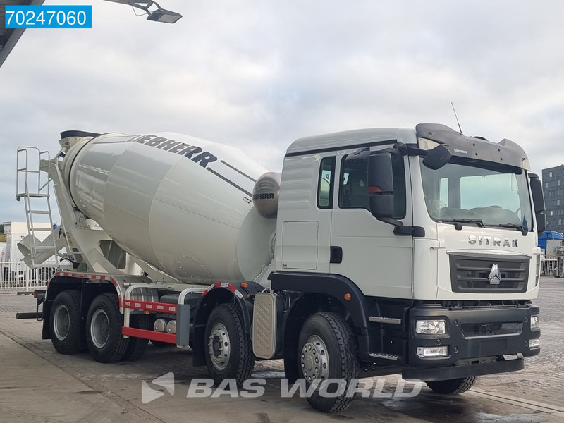 Sitrak G5 350 8X4 8m3 Liebherr HTM 804 H Mixer Big-Axle Steelsuspension - Camião betoneira: foto 3 Sitrak G5 350 8X4 8m3 Liebherr HTM 804 H Mixer Big-Axle Steelsuspension - Camião betoneira: foto 3