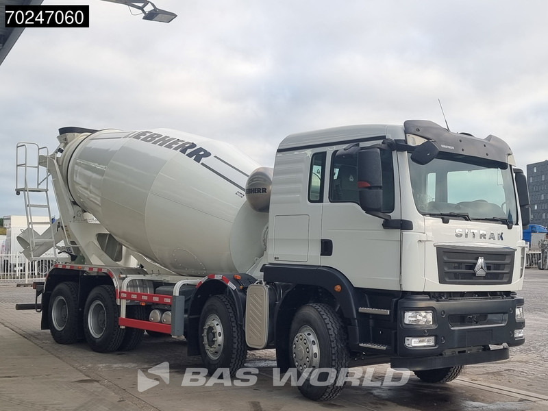Sitrak G5 350 8X4 8m3 Liebherr HTM 804 H Mixer Big-Axle Steelsuspension - Camião betoneira: foto 3 Sitrak G5 350 8X4 8m3 Liebherr HTM 804 H Mixer Big-Axle Steelsuspension - Camião betoneira: foto 3