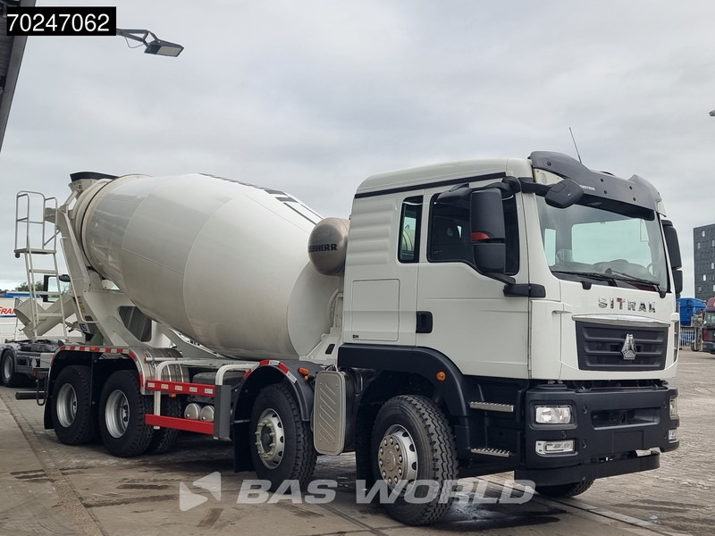 Sitrak G5 350 8X4 8m3 Liebherr mixer Manual Steel Suspension - Camião betoneira: foto 3 Sitrak G5 350 8X4 8m3 Liebherr mixer Manual Steel Suspension - Camião betoneira: foto 3