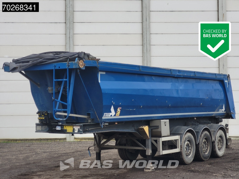 Stas S300CX 3 axles 25m3 ALU Liftachse - Semi-reboque basculante: foto 1 Stas S300CX 3 axles 25m3 ALU Liftachse - Semi-reboque basculante: foto 1