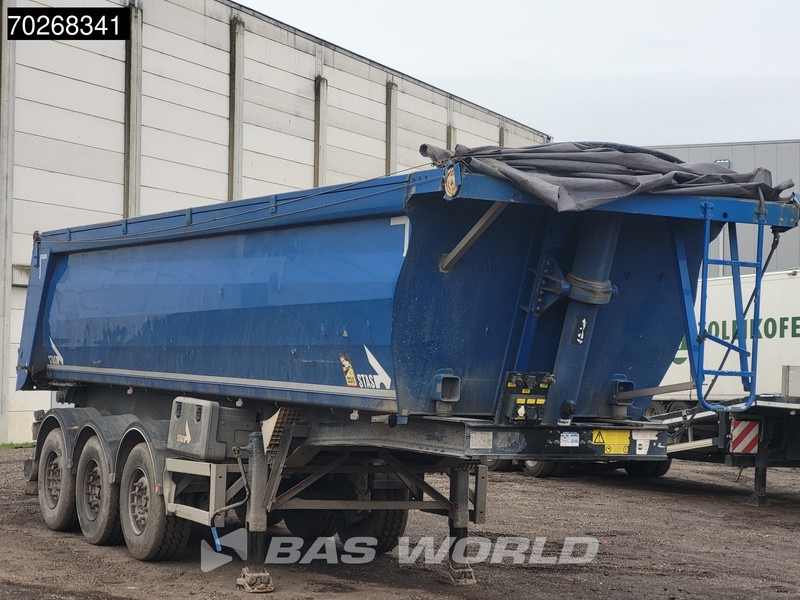 Stas S300CX 3 axles 25m3 ALU Liftachse - Semi-reboque basculante: foto 5 Stas S300CX 3 axles 25m3 ALU Liftachse - Semi-reboque basculante: foto 5