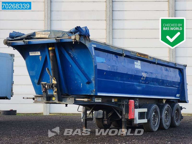 TISVOL A-890150-EAL VR 3 axles 29m3 Liftachse ALU - Semi-reboque basculante: foto 1 TISVOL A-890150-EAL VR 3 axles 29m3 Liftachse ALU - Semi-reboque basculante: foto 1