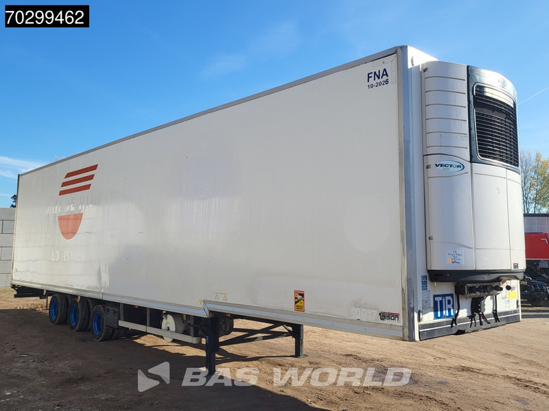 Talson Carrier Vector 1550 3 axles NL-Trailer Mega Aircargo Rollenbett Luftfracht Liftachse Blumenbreit - Semi-reboque frigorífico: foto 3 Talson Carrier Vector 1550 3 axles NL-Trailer Mega Aircargo Rollenbett Luftfracht Liftachse Blumenbreit - Semi-reboque frigorífico: foto 3