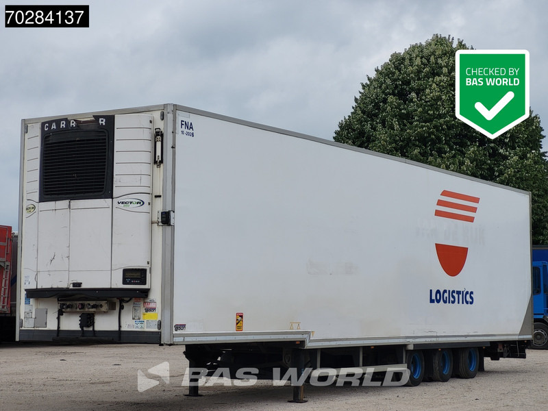 Talson F1227 3 axles NL-Trailer Mega Aircargo Rollenbett Luftfracht Liftachse Blumenbreit - Semi-reboque frigorífico: foto 1 Talson F1227 3 axles NL-Trailer Mega Aircargo Rollenbett Luftfracht Liftachse Blumenbreit - Semi-reboque frigorífico: foto 1
