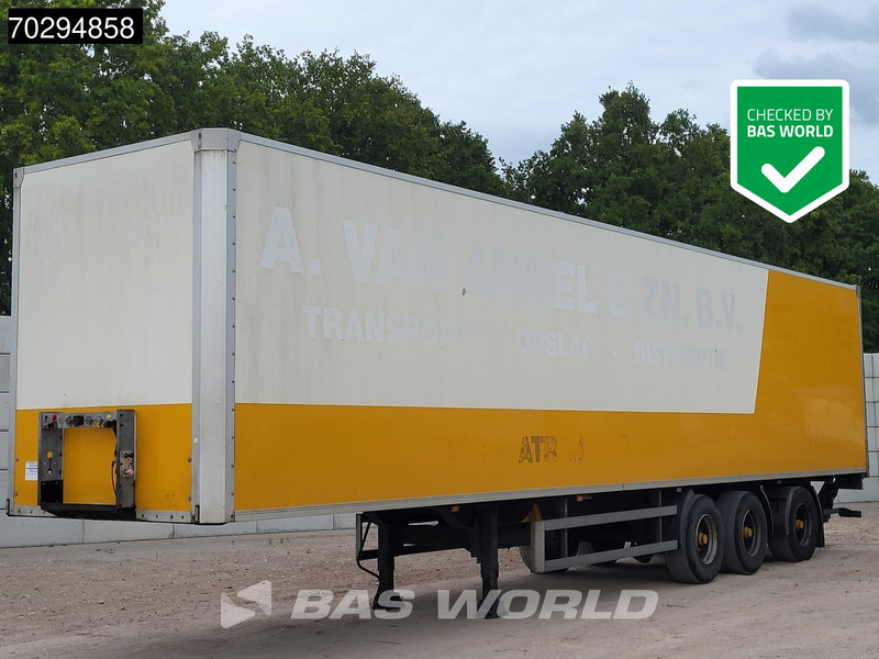 Tracon TRAILERS TO.S 1527 APK06/26 Laadklep Stuur+Liftas - Semi-reboque furgão: foto 1 Tracon TRAILERS TO.S 1527 APK06/26 Laadklep Stuur+Liftas - Semi-reboque furgão: foto 1