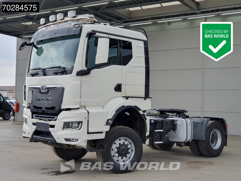 MAN TGS 22.510 4X4 4x4 Allrad! Big-Axle Hydraulik Drumbrakes Navi - Tractor: foto 1 MAN TGS 22.510 4X4 4x4 Allrad! Big-Axle Hydraulik Drumbrakes Navi - Tractor: foto 1