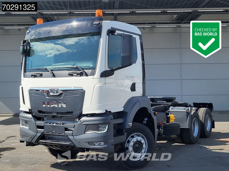 MAN TGS 33.400 6X4 NEW! Full-Steel Big-Axle Drumbrakes LED Euro 2 - Tractor: foto 1 MAN TGS 33.400 6X4 NEW! Full-Steel Big-Axle Drumbrakes LED Euro 2 - Tractor: foto 1