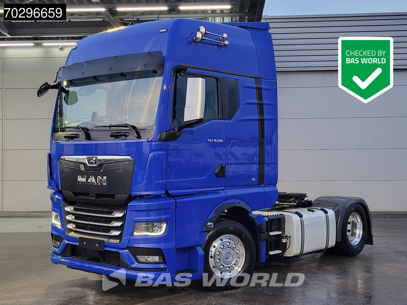 MAN TGX 18.580 4X2 Good Tyres! GX Retarder 2xTanks DynamicSteering Standairco Alcoa's Navi ACC LED Euro 6 - Tractor: foto 1 MAN TGX 18.580 4X2 Good Tyres! GX Retarder 2xTanks DynamicSteering Standairco Alcoa's Navi ACC LED Euro 6 - Tractor: foto 1