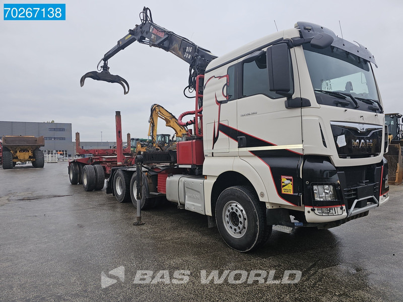 MAN TGX 26.580 6X4 Jonsered 2490 HolzKran Retarder Hiab Crane Big-Axle XL - Tractor: foto 3 MAN TGX 26.580 6X4 Jonsered 2490 HolzKran Retarder Hiab Crane Big-Axle XL - Tractor: foto 3