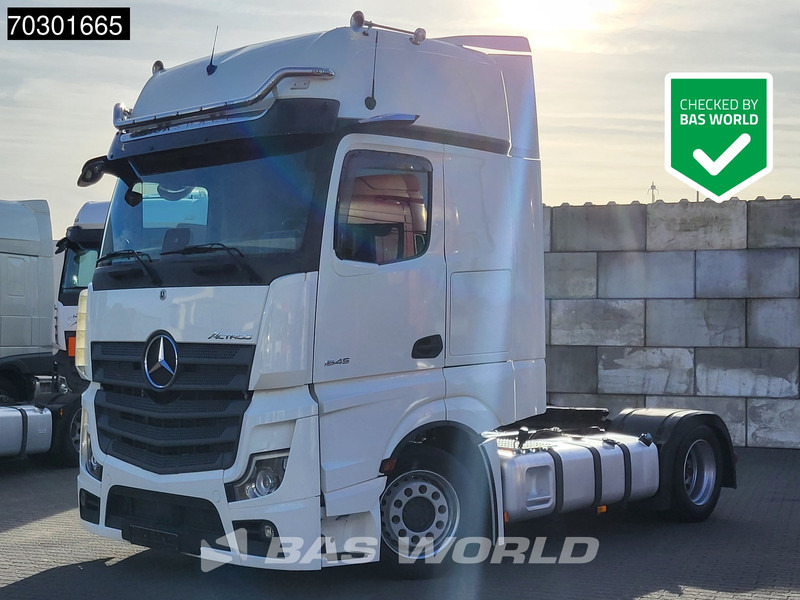 Mercedes-Benz Actros 1845 4X2 GigaSpace Mega Retarder 2xTanks ACC Standklima Euro 6 - Tractor: foto 1 Mercedes-Benz Actros 1845 4X2 GigaSpace Mega Retarder 2xTanks ACC Standklima Euro 6 - Tractor: foto 1