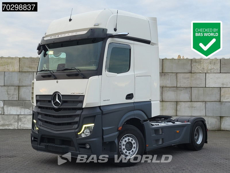 Mercedes-Benz Actros 1845 4X2 GigaSpace Retarder MirrorCam Navi Euro 6 - Tractor: foto 1 Mercedes-Benz Actros 1845 4X2 GigaSpace Retarder MirrorCam Navi Euro 6 - Tractor: foto 1