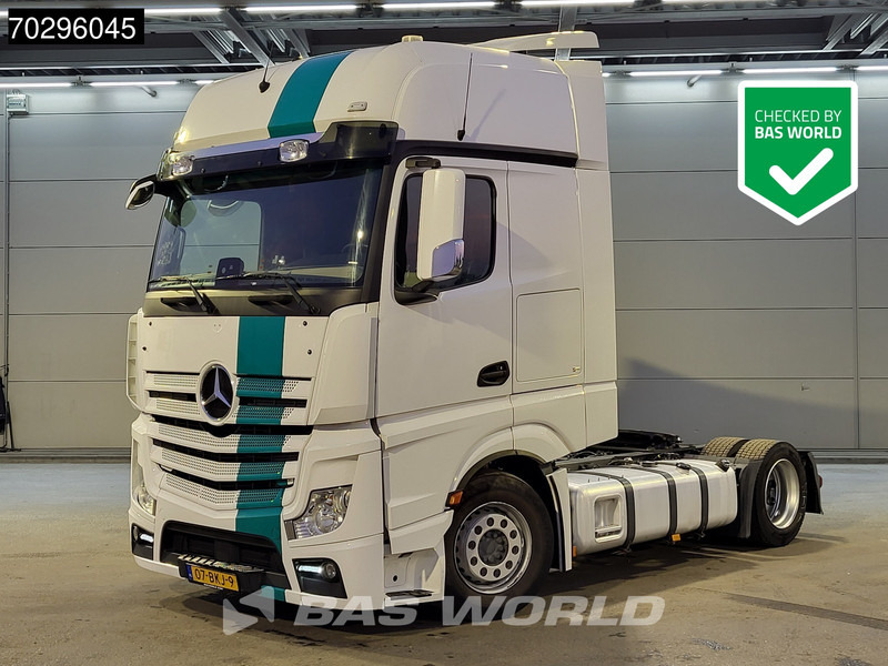 Mercedes-Benz Actros 1845 Actros 4X2 GigaSpace NL-Truck Mega 2xTanks Standklima ACC Euro 6 - Tractor: foto 1 Mercedes-Benz Actros 1845 Actros 4X2 GigaSpace NL-Truck Mega 2xTanks Standklima ACC Euro 6 - Tractor: foto 1