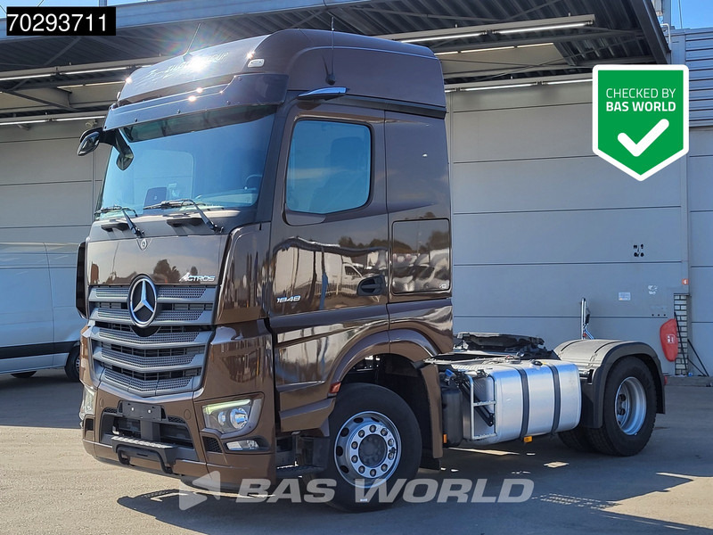 Mercedes-Benz Actros 1848 4X2 BigSpace Retarder 2x Tanks Standairco MirrorCam Navi ACC Euro 6 - Tractor: foto 1 Mercedes-Benz Actros 1848 4X2 BigSpace Retarder 2x Tanks Standairco MirrorCam Navi ACC Euro 6 - Tractor: foto 1