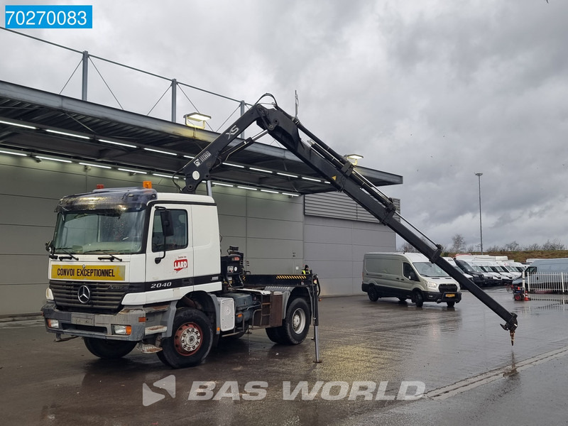 Mercedes-Benz Actros 2040 Actros 4X4 Manual 4x4 Big-Axle Full-Steel Hiab 1660-5 Kran 4x Stabilizers - Tractor: foto 5 Mercedes-Benz Actros 2040 Actros 4X4 Manual 4x4 Big-Axle Full-Steel Hiab 1660-5 Kran 4x Stabilizers - Tractor: foto 5