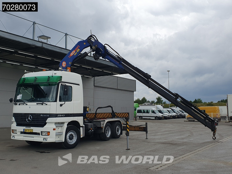 Mercedes-Benz Actros 2543 Actros 6X2 NL-Truck Liftachse 3-Pedals Kran PM 40 SP 2010 Euro 3 - Tractor: foto 5 Mercedes-Benz Actros 2543 Actros 6X2 NL-Truck Liftachse 3-Pedals Kran PM 40 SP 2010 Euro 3 - Tractor: foto 5