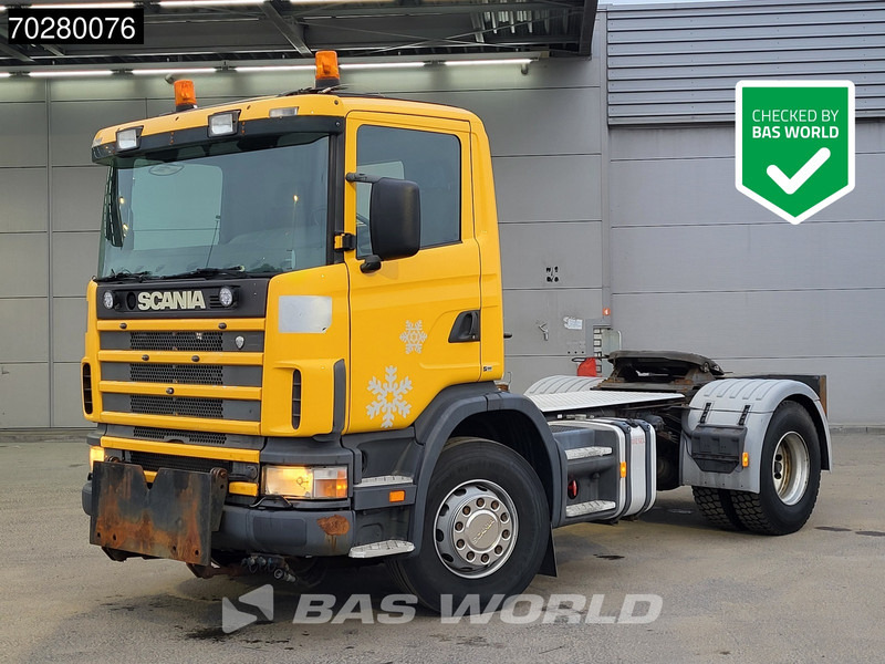 Scania R400 R 4X2 Low Mileage! Hydraulik Full-Steel Drumbrakes Euro 1 - Tractor: foto 1 Scania R400 R 4X2 Low Mileage! Hydraulik Full-Steel Drumbrakes Euro 1 - Tractor: foto 1