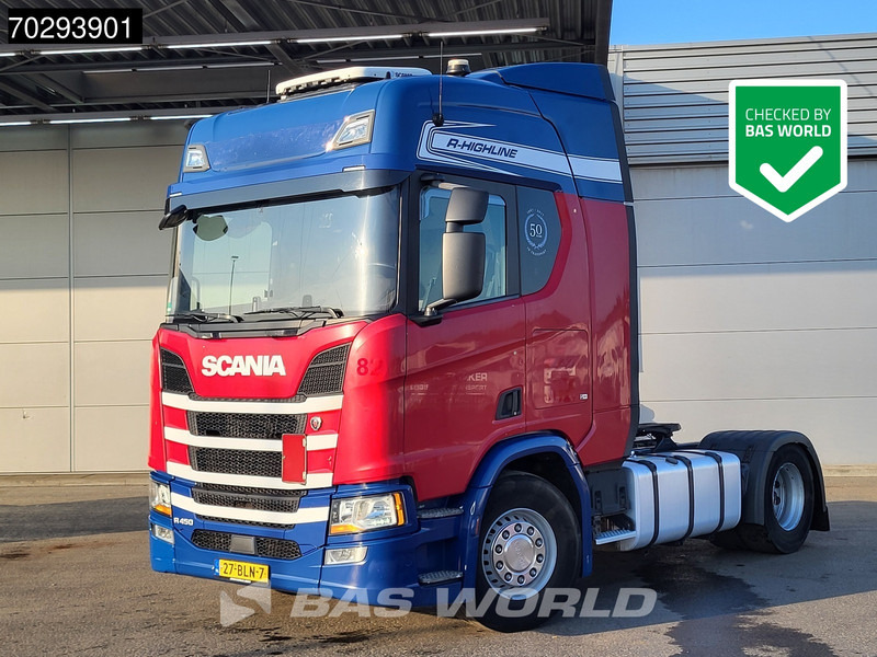 Scania R450 R 4X2 NL-Truck Retarder Standklima ACC Hydraulik Euro 6 - Tractor: foto 1 Scania R450 R 4X2 NL-Truck Retarder Standklima ACC Hydraulik Euro 6 - Tractor: foto 1