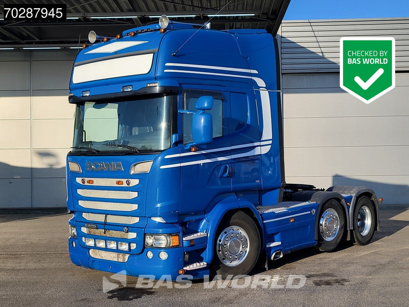 Scania R520 6X2 Full-Air Lift+Lenkachse Hydrauliek Standklima Navi Euro 6 - Tractor: foto 1 Scania R520 6X2 Full-Air Lift+Lenkachse Hydrauliek Standklima Navi Euro 6 - Tractor: foto 1