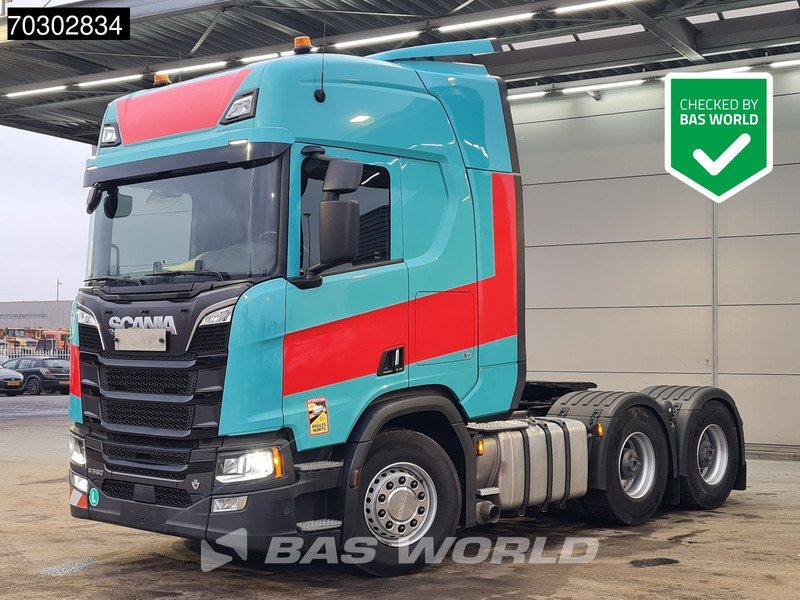 Scania R580 R 6X4 120T! 3-Pedals Retarder Big-Axle Leder Standklima - Tractor: foto 1 Scania R580 R 6X4 120T! 3-Pedals Retarder Big-Axle Leder Standklima - Tractor: foto 1