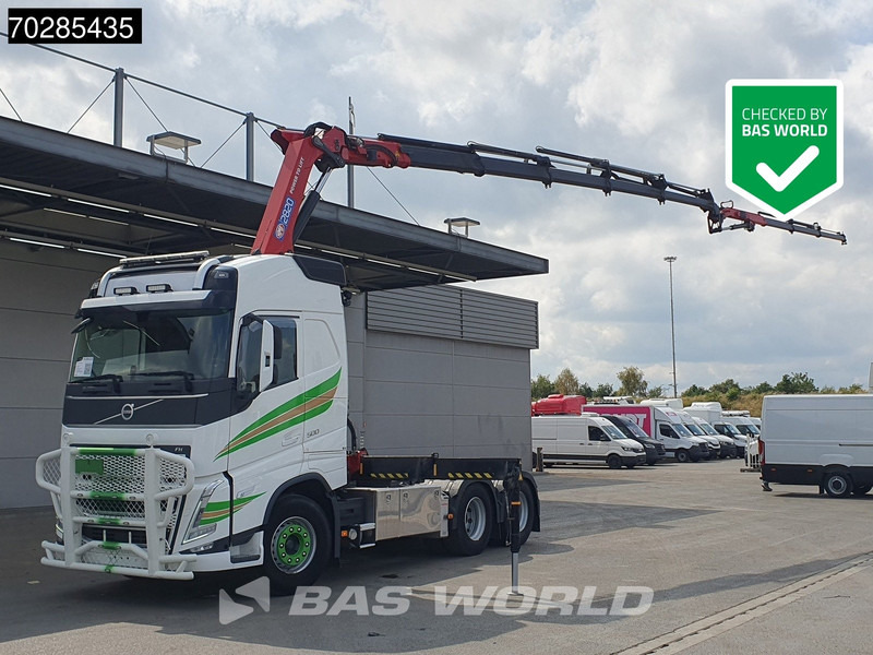 Volvo FH 500 FH 6X4 Full-Air Liftachse HMF 2820K-RCS Crane+JIB Remote Control I-ParkCool VDS LED Kran - Tractor: foto 1 Volvo FH 500 FH 6X4 Full-Air Liftachse HMF 2820K-RCS Crane+JIB Remote Control I-ParkCool VDS LED Kran - Tractor: foto 1