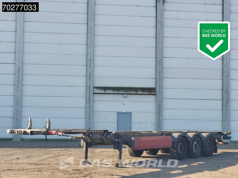 Van Hool 3 axles - Semi-reboque transportador de contêineres/ Caixa móvel: foto 1 Van Hool 3 axles - Semi-reboque transportador de contêineres/ Caixa móvel: foto 1