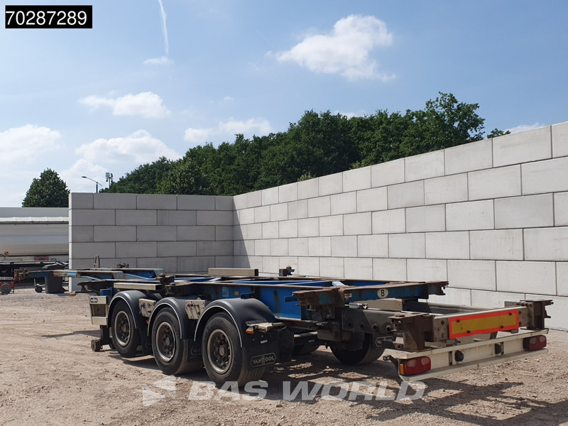 Semi-reboque transportador de contêineres/ Caixa móvel Van Hool 3B0068 3 axles Liftachse: foto 9