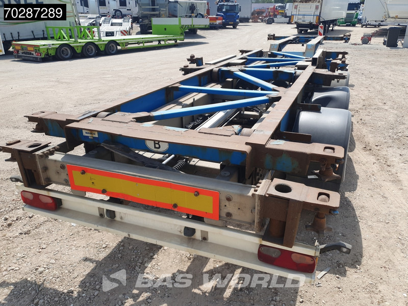 Semi-reboque transportador de contêineres/ Caixa móvel Van Hool 3B0068 3 axles Liftachse: foto 5