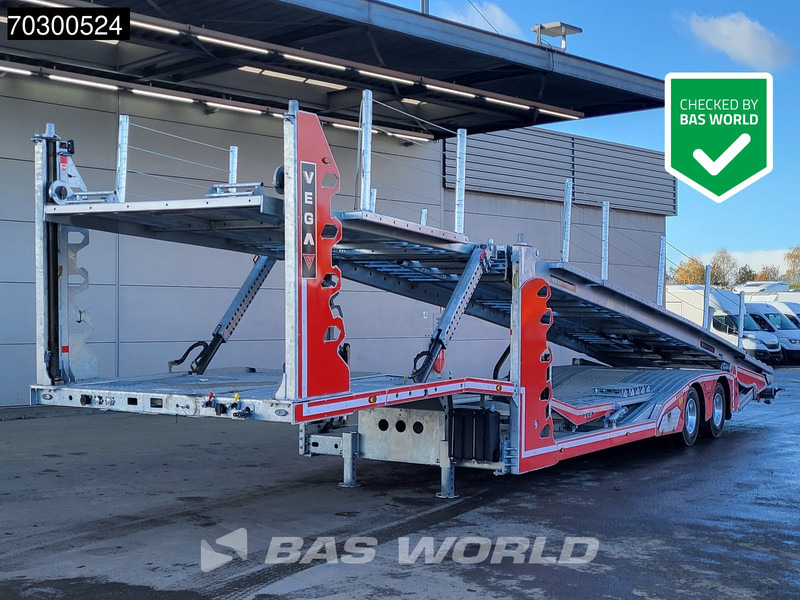 Vega 2 Axle Semi Trailer 2 axles NEW Truck Car Transport Remote BPW - Semi-reboque transporte de veículos: foto 1 Vega 2 Axle Semi Trailer 2 axles NEW Truck Car Transport Remote BPW - Semi-reboque transporte de veículos: foto 1