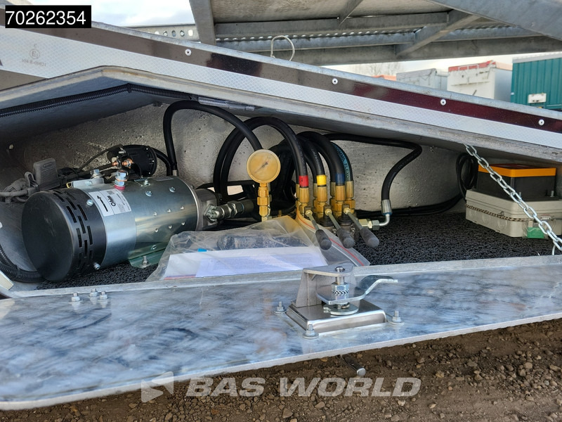 Semi-reboque transporte de veículos novo Vega FIXED JEEP CARRIER 2 axles 6 Cars Galvanized 5T Hydro-electric Winch + remote control: foto 11