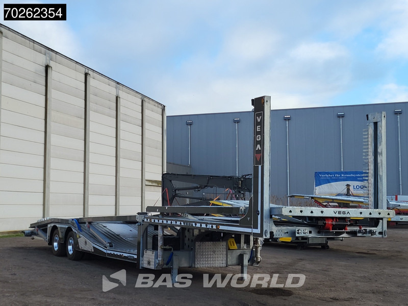 Semi-reboque transporte de veículos novo Vega FIXED JEEP CARRIER 2 axles 6 Cars Galvanized 5T Hydro-electric Winch + remote control: foto 7