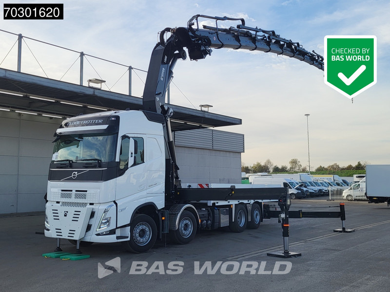 Volvo FH 460 8X2 UNUSED EFFER 1000 9S + 6S Crane + Fly-Jib Lift+Lenkachse VEB+ Euro 6 - Camião de caixa aberta/ Plataforma, Camião grua: foto 1 Volvo FH 460 8X2 UNUSED EFFER 1000 9S + 6S Crane + Fly-Jib Lift+Lenkachse VEB+ Euro 6 - Camião de caixa aberta/ Plataforma, Camião grua: foto 1