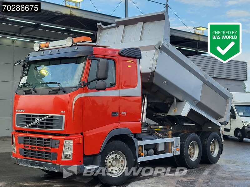 Volvo FH 480 FH 6X4 10m3 Maur Tipper Big-Axle Steel suspension Automatic Euro 4 - Camião basculante: foto 1 Volvo FH 480 FH 6X4 10m3 Maur Tipper Big-Axle Steel suspension Automatic Euro 4 - Camião basculante: foto 1