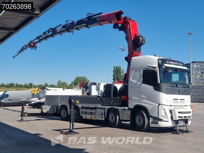 Volvo FH 500 8X2 NEW! Palfinger PK92002 SH 8+6 JIB Crane Kran Winch Lift-Lenkachse Navi - Camião de caixa aberta/ Plataforma, Camião grua: foto 2 Volvo FH 500 8X2 NEW! Palfinger PK92002 SH 8+6 JIB Crane Kran Winch Lift-Lenkachse Navi - Camião de caixa aberta/ Plataforma, Camião grua: foto 2
