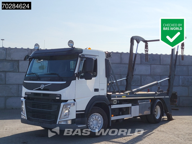 Volvo FM 330 FM 4X2 VEB Xenon Skip Loader Euro 6 - Camião multibenne: foto 1 Volvo FM 330 FM 4X2 VEB Xenon Skip Loader Euro 6 - Camião multibenne: foto 1