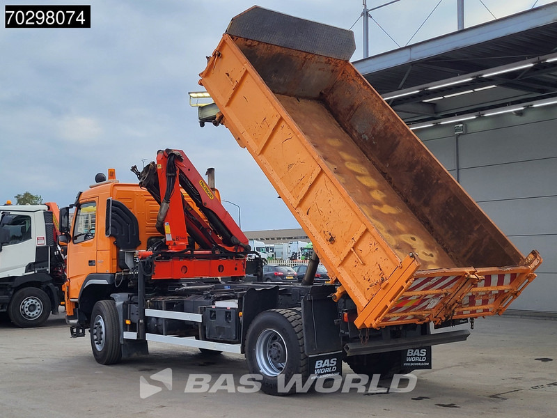 Volvo FM 340 FM 4X4 4x4 Crane Palfinger PK10501 Tipper Big-Axle Full Steel - Camião basculante, Camião grua: foto 5 Volvo FM 340 FM 4X4 4x4 Crane Palfinger PK10501 Tipper Big-Axle Full Steel - Camião basculante, Camião grua: foto 5