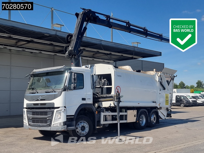 Volvo FM 370 6X2 Hiab X-Hipro 162 Kran GeesinkNorba Lift+Lenkachse VEB Euro 6 - Caminhão de lixo: foto 1 Volvo FM 370 6X2 Hiab X-Hipro 162 Kran GeesinkNorba Lift+Lenkachse VEB Euro 6 - Caminhão de lixo: foto 1
