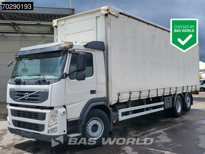 Volvo FM 370 6X2 Manual Lift+Steering Axle Euro 5 - Camião de lona: foto 1 Volvo FM 370 6X2 Manual Lift+Steering Axle Euro 5 - Camião de lona: foto 1