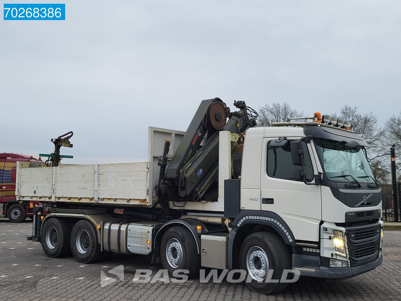 Volvo FM 410 8X4 211EP-5 HIDUO Kran Crane Steel suspension VEB Euro 6 - Camião polibenne, Camião grua: foto 5 Volvo FM 410 8X4 211EP-5 HIDUO Kran Crane Steel suspension VEB Euro 6 - Camião polibenne, Camião grua: foto 5