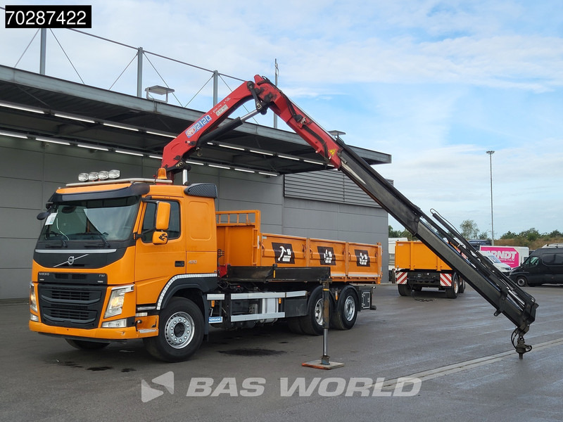 Volvo FM 420 6X2 HMF 2120 K 4 Crane Lift+lenkasche Euro 6 - Camião basculante, Camião grua: foto 5 Volvo FM 420 6X2 HMF 2120 K 4 Crane Lift+lenkasche Euro 6 - Camião basculante, Camião grua: foto 5