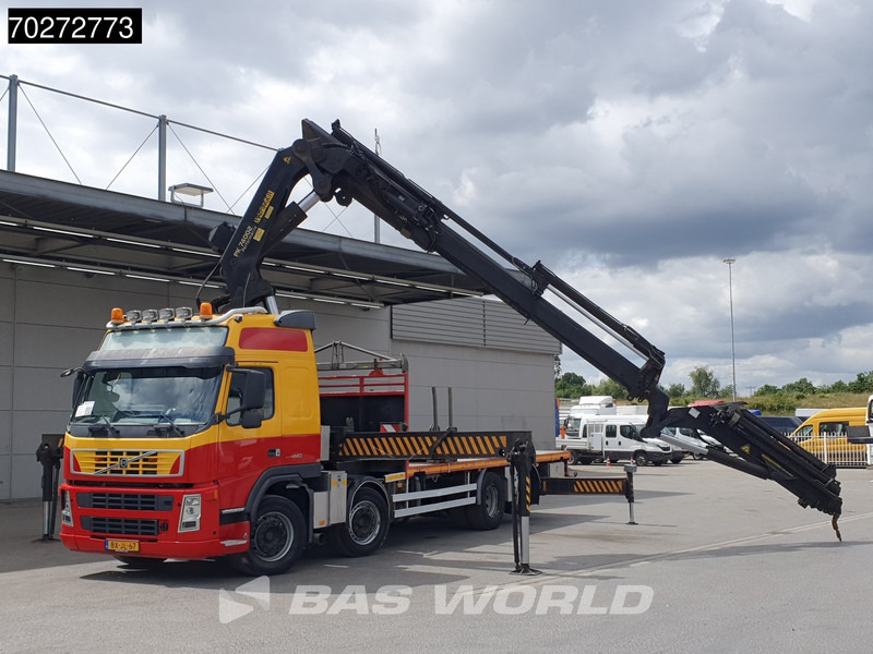 Volvo FM 440 8X2 NL-Truck Palfinger PK74002 Kran + Jib + Winch Lift+Lenkachse Euro 5 - Camião de caixa aberta/ Plataforma, Camião grua: foto 2 Volvo FM 440 8X2 NL-Truck Palfinger PK74002 Kran + Jib + Winch Lift+Lenkachse Euro 5 - Camião de caixa aberta/ Plataforma, Camião grua: foto 2