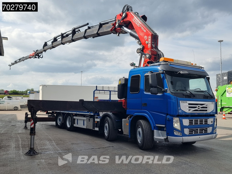 Volvo FM 450 8X2 FASSI 100 Ton/Meter Crane Kran 7 + 6 Jib Lift+steering Axle Euro 5 - Camião de caixa aberta/ Plataforma, Camião grua: foto 3 Volvo FM 450 8X2 FASSI 100 Ton/Meter Crane Kran 7 + 6 Jib Lift+steering Axle Euro 5 - Camião de caixa aberta/ Plataforma, Camião grua: foto 3