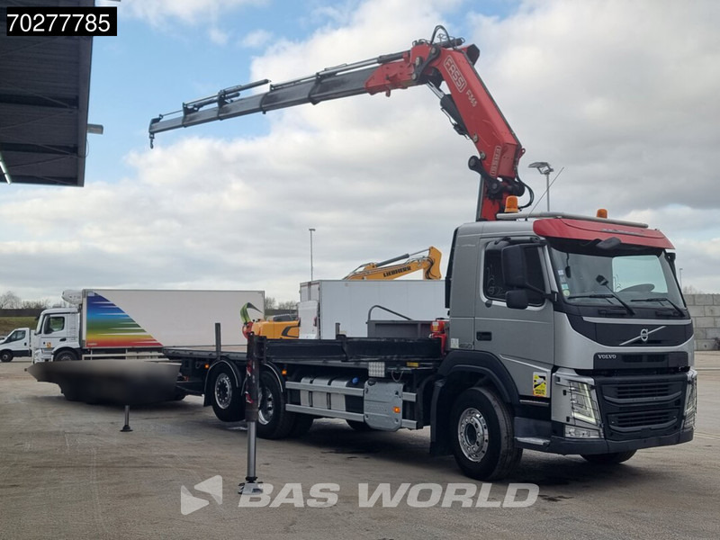 Camião de caixa aberta/ Plataforma, Camião grua Volvo FM 460 6X2 Fassi F365A.2.25 E-Dynamic Retarder Euro 6 Kraan Crane: foto 6