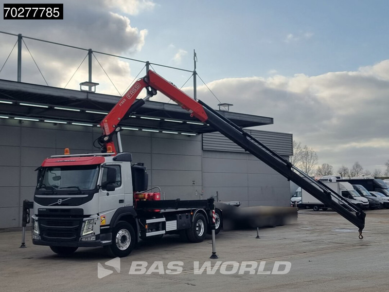 Camião de caixa aberta/ Plataforma, Camião grua Volvo FM 460 6X2 Fassi F365A.2.25 E-Dynamic Retarder Euro 6 Kraan Crane: foto 5