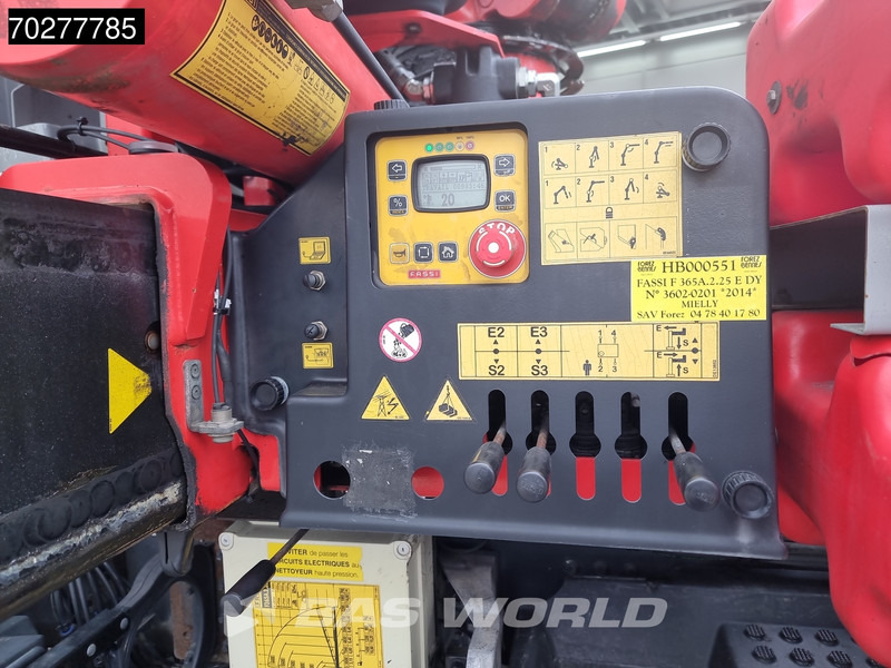 Camião de caixa aberta/ Plataforma, Camião grua Volvo FM 460 6X2 Fassi F365A.2.25 E-Dynamic Retarder Euro 6 Kraan Crane: foto 18