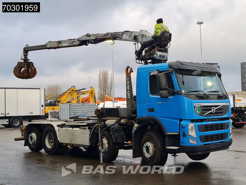 Volvo FM 460 8X2 Penz 12ZR7,70 Crane + AJK HS20N Automatic VEB+ Euro 5 - Camião polibenne, Camião grua: foto 3 Volvo FM 460 8X2 Penz 12ZR7,70 Crane + AJK HS20N Automatic VEB+ Euro 5 - Camião polibenne, Camião grua: foto 3