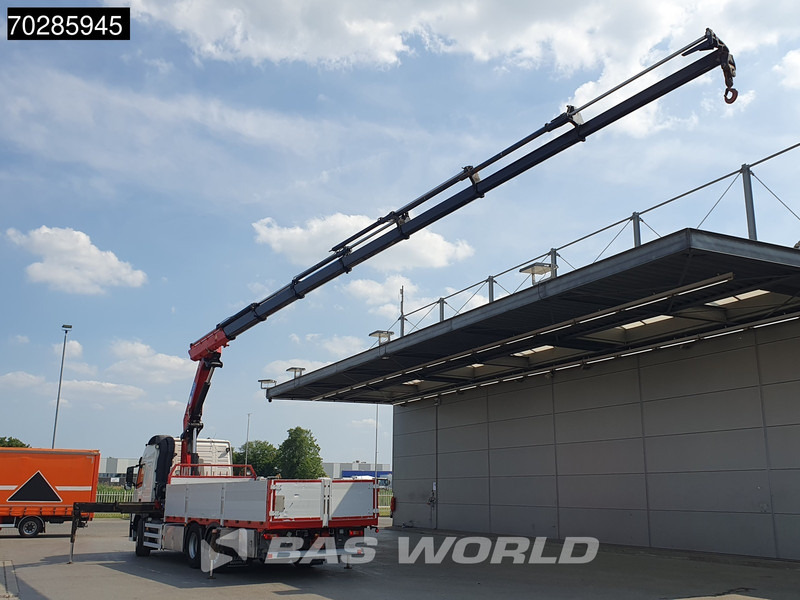 Volvo FM 500 6X2 HMF 3220-K7 Crane Kran Lift-Steering Axle Euro 6 - Camião de caixa aberta/ Plataforma, Camião grua: foto 2 Volvo FM 500 6X2 HMF 3220-K7 Crane Kran Lift-Steering Axle Euro 6 - Camião de caixa aberta/ Plataforma, Camião grua: foto 2