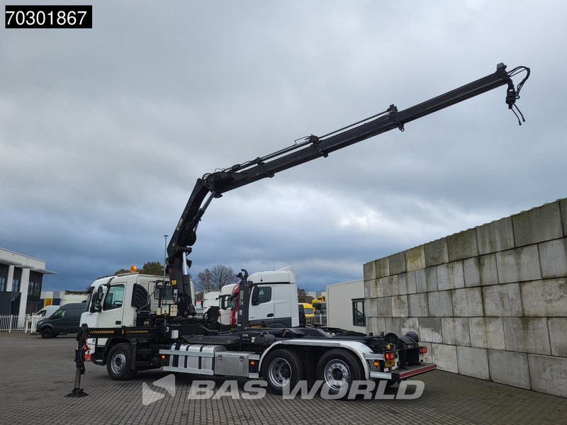 Volvo FMX 370 FMX 6X2 HIAB 244 E P-3 Hipro Kran + XR21S56 containersystem Lift+steering - Camião polibenne, Camião grua: foto 2 Volvo FMX 370 FMX 6X2 HIAB 244 E P-3 Hipro Kran + XR21S56 containersystem Lift+steering - Camião polibenne, Camião grua: foto 2