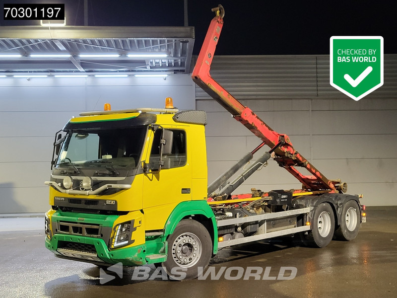 Volvo FMX 410 FMX 6X4 21tons HIAB XR21S59 containersystem Automatic Euro 6 - Camião polibenne: foto 1 Volvo FMX 410 FMX 6X4 21tons HIAB XR21S59 containersystem Automatic Euro 6 - Camião polibenne: foto 1