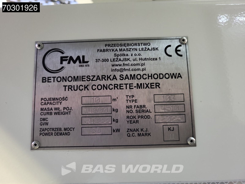 Camião betoneira novo Volvo FMX 430 8X4 NEW! 10m3 Mixer Automatic Big-Axle Euro 6: foto 16 Camião betoneira novo Volvo FMX 430 8X4 NEW! 10m3 Mixer Automatic Big-Axle Euro 6: foto 16